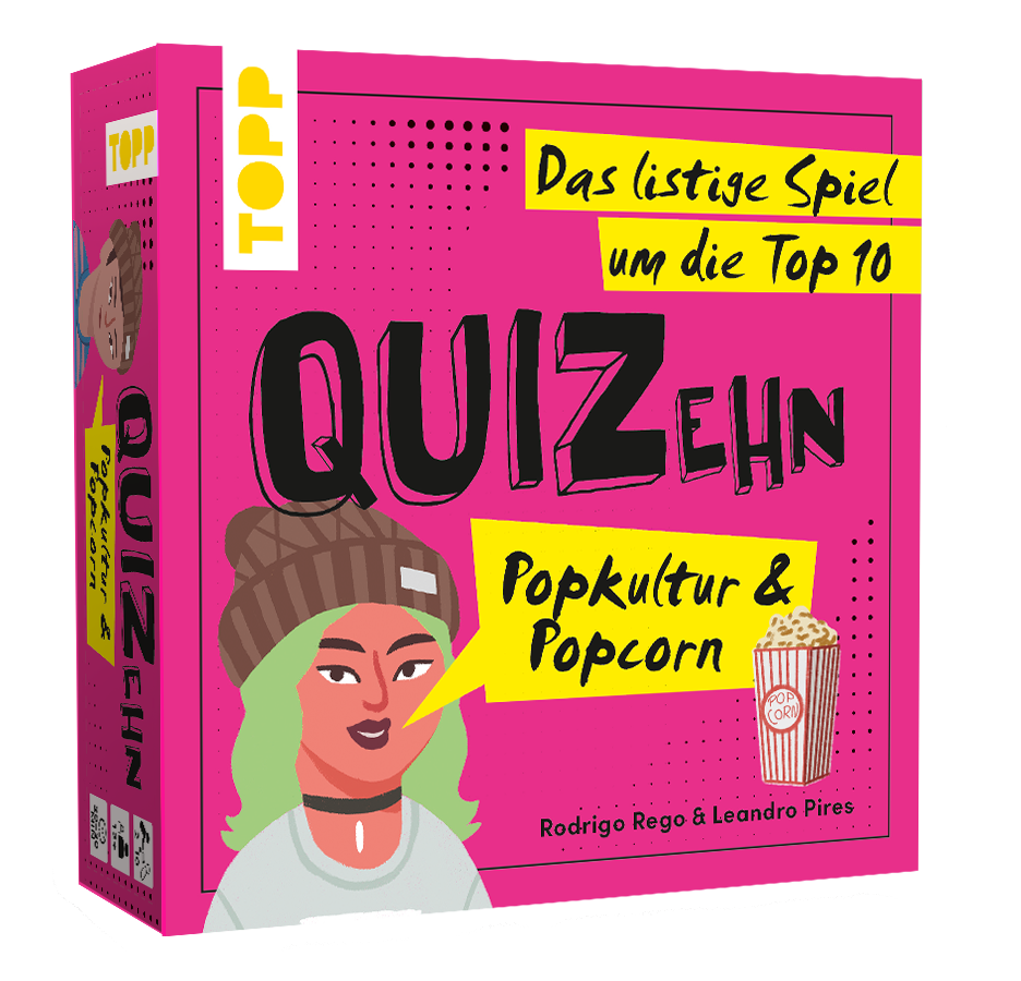 QUIZehn – Popkultur & Popcorn. Das listige Spiel um die Top 10